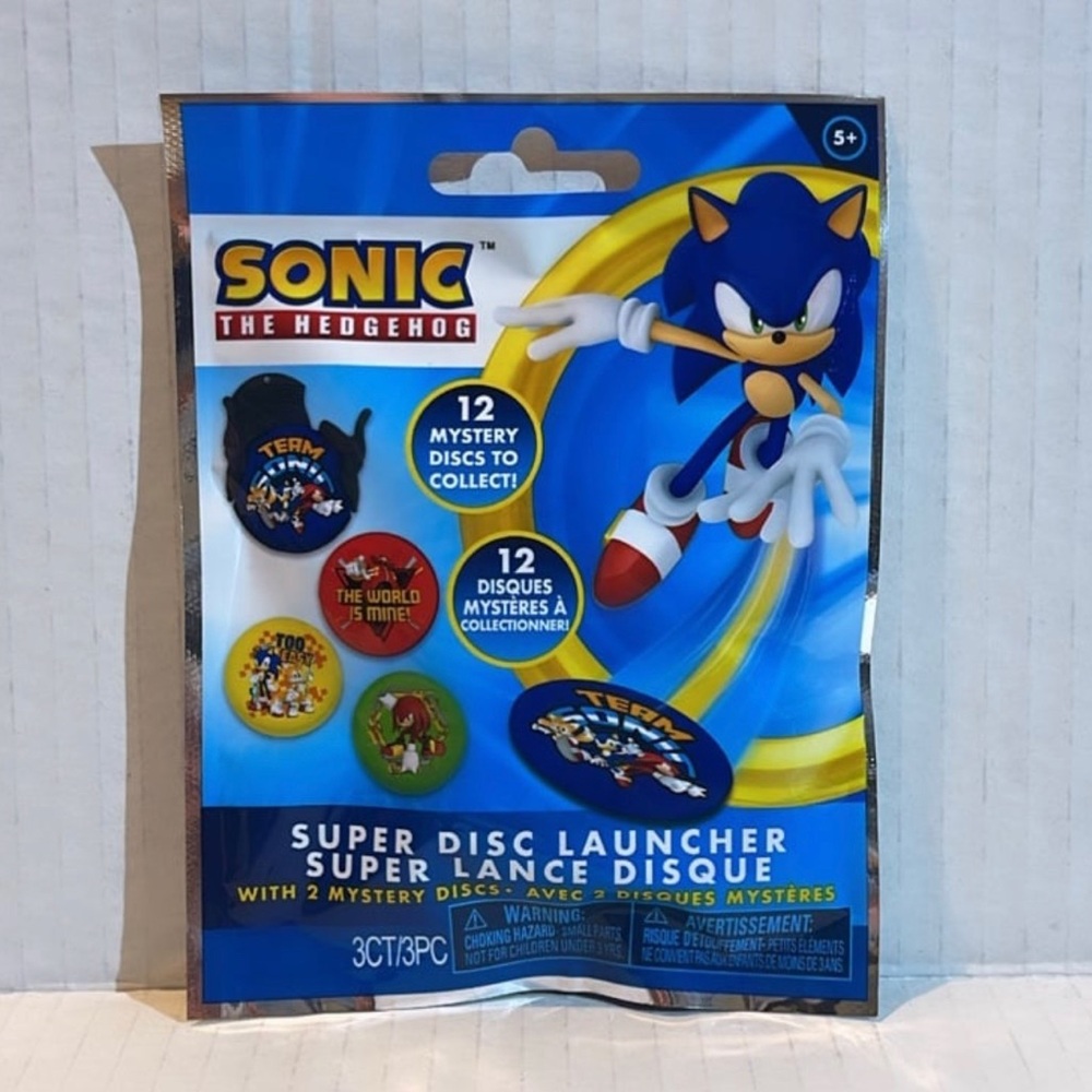 Sonic The Hedgehog Super Disc Launcher